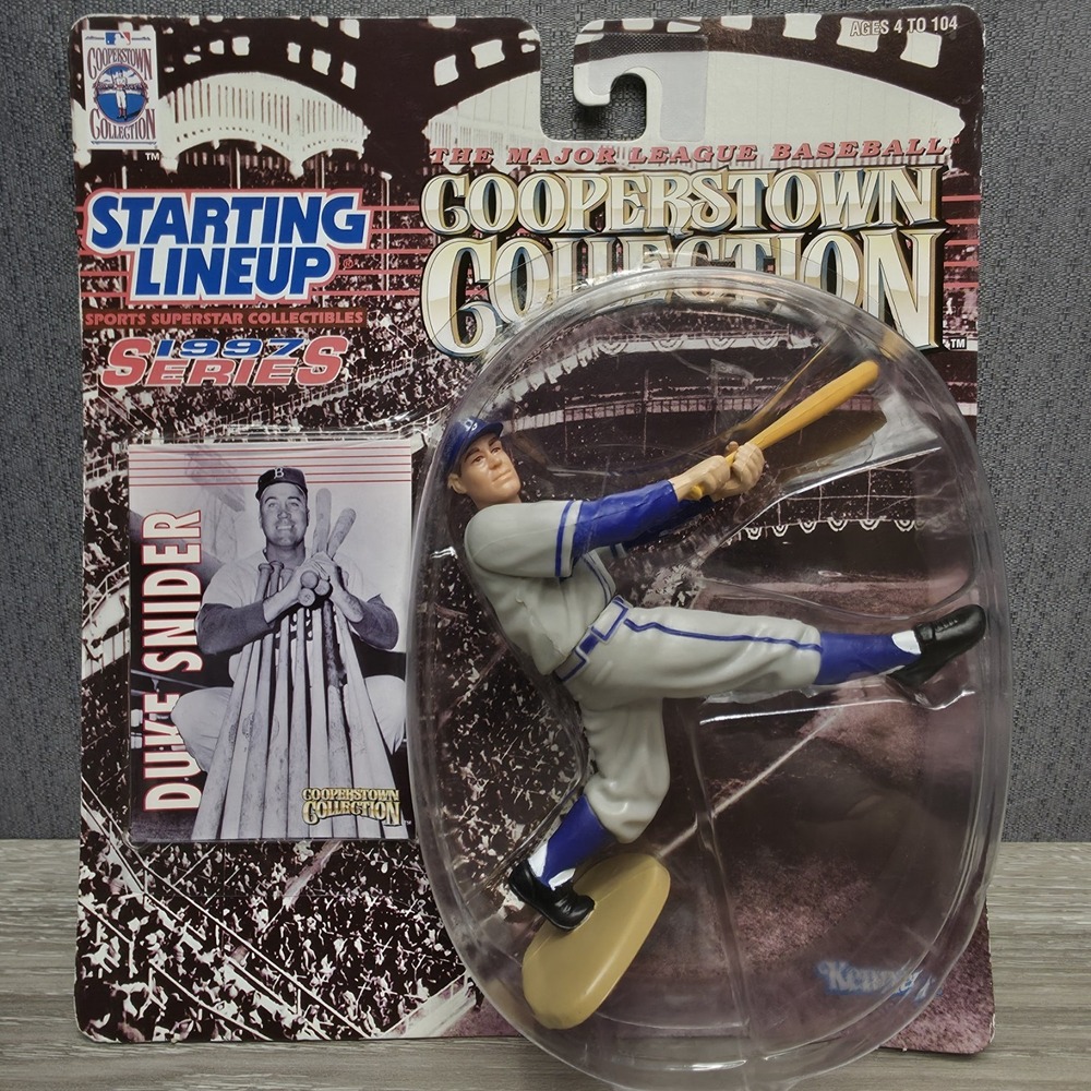 VTG Starting Lineup Cooperstown Collection Duke Snider 1997 MLB Dodgers Figure